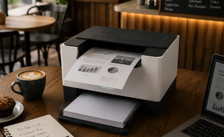 How the LaserJet M209dw Printer Supports Wireless Printing Workflows