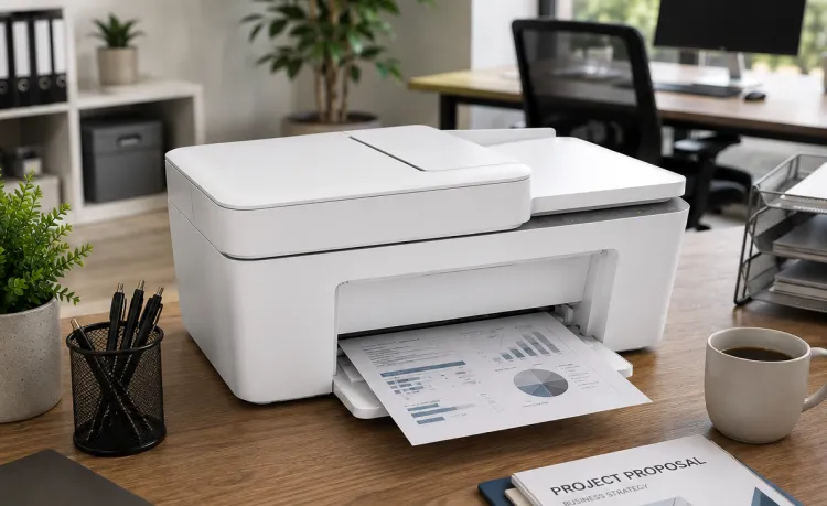 Why the DeskJet 4255e All-in-One Printer Supports Connected Printing Workflows