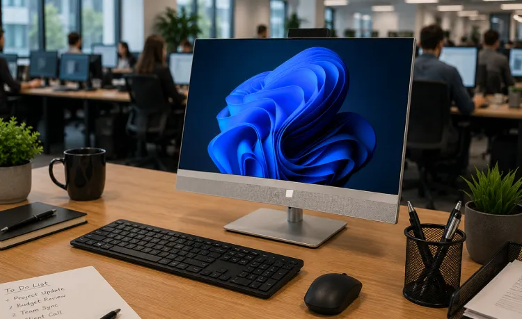 How the EliteOne 870 27 inch G9 All-in-One Desktop PC Supports Modern Digital Workflows