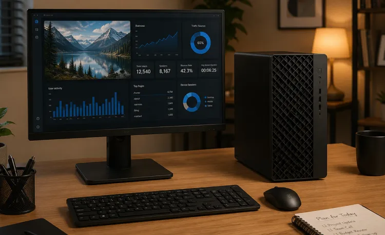 How the ProDesk 4 Tower G1i Desktop AI PC Supports Modern Workplace Productivity