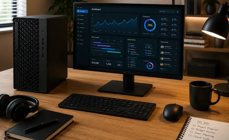 Why the ProDesk 4 Tower G1i Desktop AI PC Supports Connected Digital Workflows